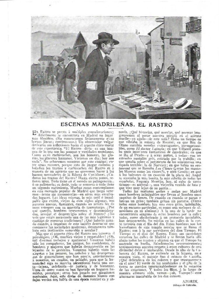 Historia de AzorÍn en blanco y negro