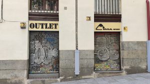 outlet calle de la ribera de curtidores.