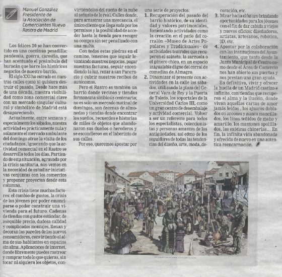 Artículo Revista Lavapies – Abril de 2022