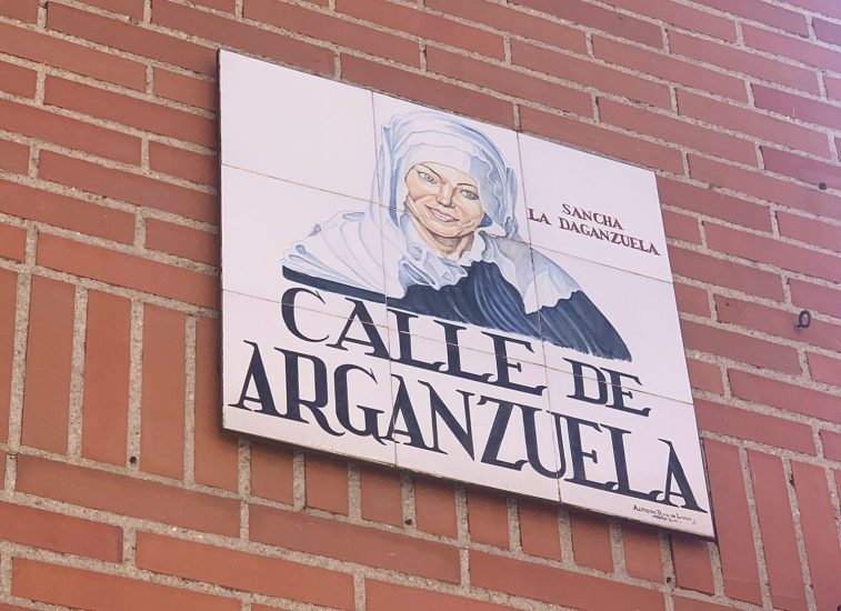 Placa calle arganzuela